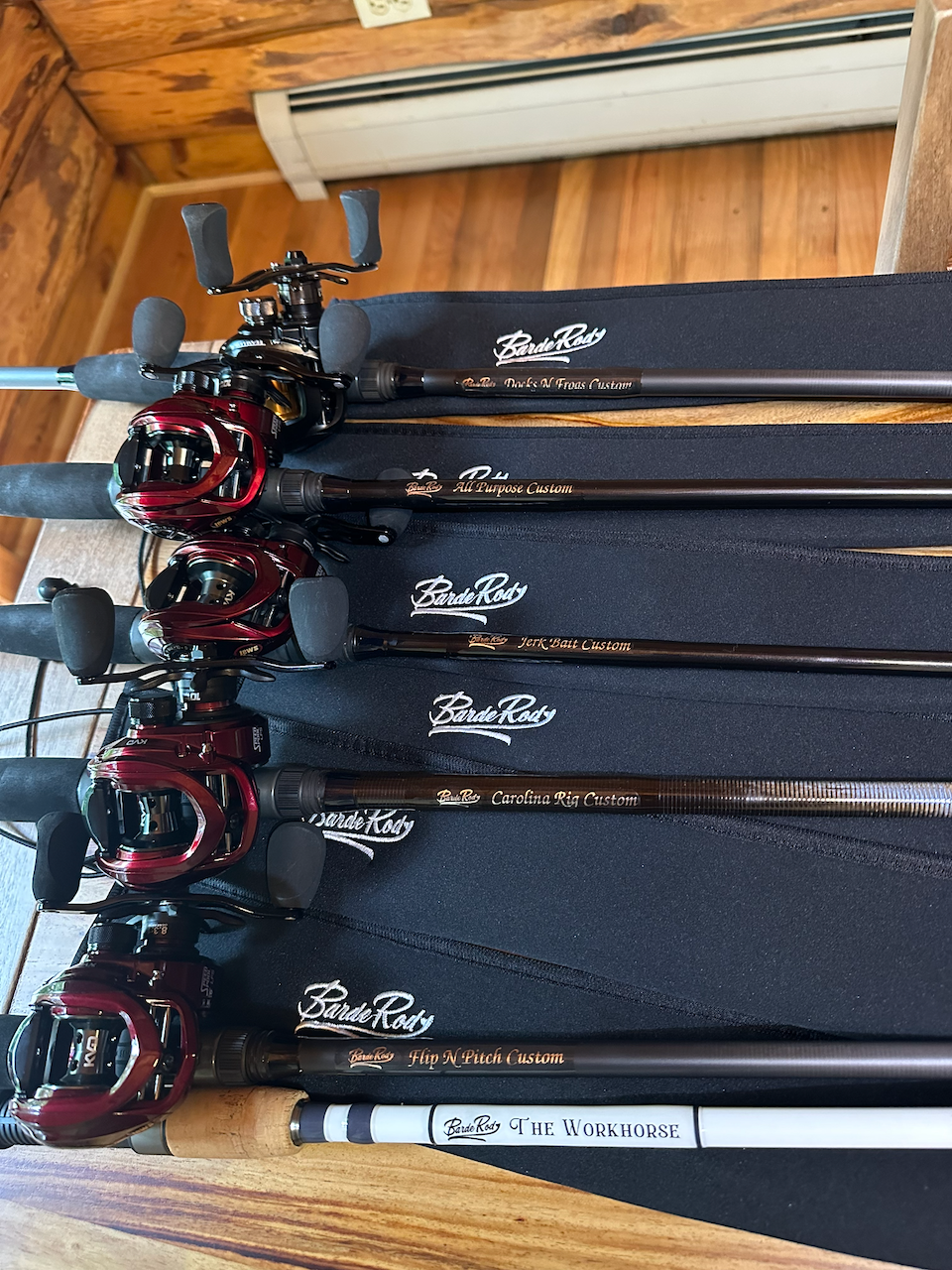 Premium Neoprene Rod Sleeve Navy Blue