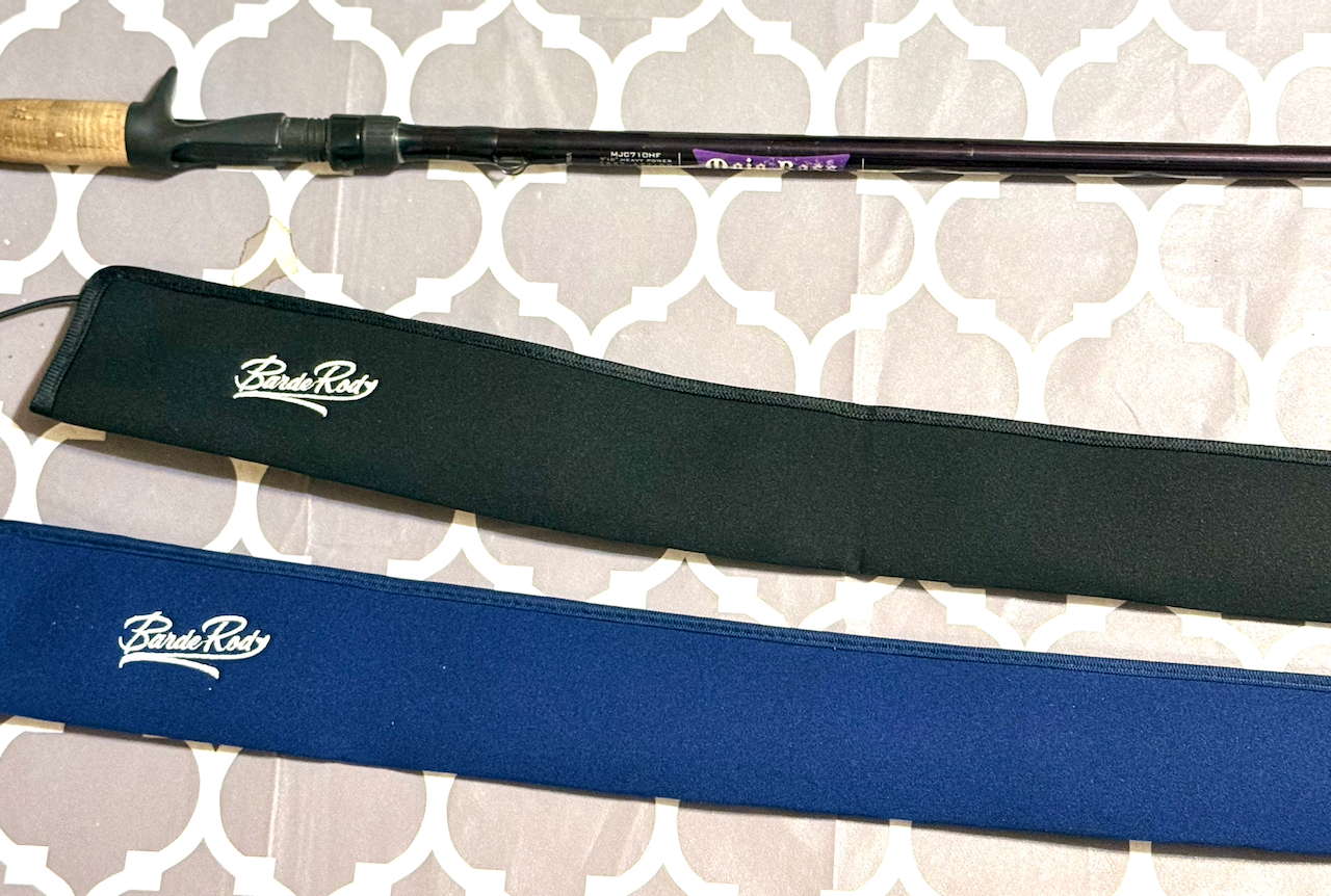 Premium Neoprene Rod Sleeve Navy Blue