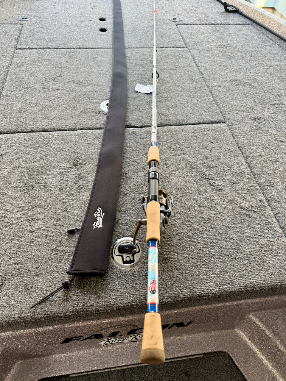 Premium Neoprene Rod Sleeve Navy Blue